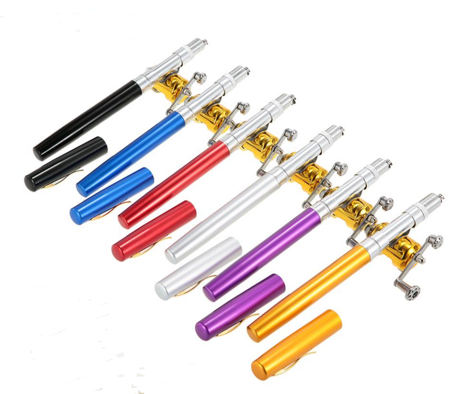 1 meters Mini fishing rod, portable pen fishing rod - Shopiment