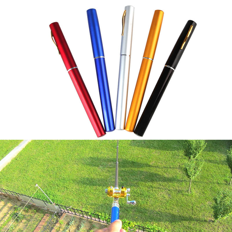 1 meters Mini fishing rod, portable pen fishing rod - Shopiment