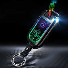 USB Thunder Fingerprint Electronic Lighter Cigarette Plasma - Shopiment