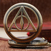 Image of Harry potter - Deathly Hallows Hollow Tripod Quartz Men's Pendant Watch - Shopiment