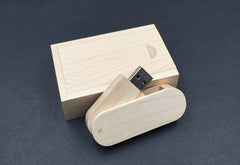 USB flash drive Wooden pendrive with wood gift case