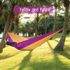 Image of Backpacking Hammock - Portable Nylon Parachute Outdoor Double Hammock - Shopiment