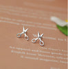 Image of STERLING SCISSORS SILVER EARRINGS CUTE AND SMALL - Shopiment