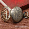 Image of Harry potter - Deathly Hallows Hollow Tripod Quartz Men's Pendant Watch - Shopiment