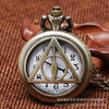 Image of Harry potter - Deathly Hallows Hollow Tripod Quartz Men's Pendant Watch - Shopiment