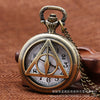 Image of Harry potter - Deathly Hallows Hollow Tripod Quartz Men's Pendant Watch - Shopiment