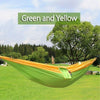 Image of Backpacking Hammock - Portable Nylon Parachute Outdoor Double Hammock - Shopiment