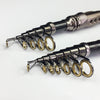 Image of Retractable Fishing rod 1.8 meters -3.3 meters of carbon rod - Shopiment