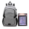 Image of New fashion trend men's backpack, leisure business travel, computer backpack, junior high school schoolbag - Shopiment