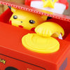 Image of Pikachu Piggy Bank Electronic Plastic Money Box Steal Coin Money Safe Box For Kids Gift - Shopiment