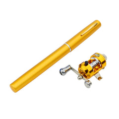 1 meters Mini fishing rod, portable pen fishing rod - Shopiment