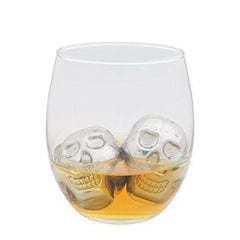 Stainless Steel Skull Ice Cube Cooling Beer Whisky Wine Cocktail Rock Cooler Stones Sipping Chillers Bar Tool