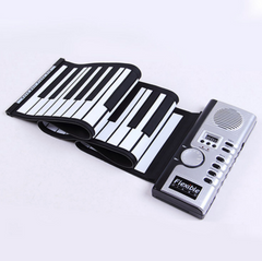 Flexible Roll-up Silicone Keyboard 61-key Digital Piano - Shopiment