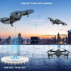 Image of E58 WIFI FPV With Wide Angle HD Camera Foldable Arm RC Quadcopter Drone RTF VS VISUO - 2MP x 3 Battery - Shopiment