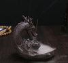 Image of Dragon ceramic incense burner smoke -Home Decoration Handicraft - Shopiment