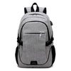 Image of New fashion trend men's backpack, leisure business travel, computer backpack, junior high school schoolbag - Shopiment