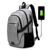 Image of New fashion trend men's backpack, leisure business travel, computer backpack, junior high school schoolbag - Shopiment