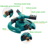 Image of Garden Sprinklers Automatic watering Grass Lawn 360 Degree Circle Rotating Water Sprinkler 3 Nozzles Three Arm Garden Pipe Hose - Shopiment