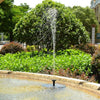 Image of Solar powered fountain for bird bath and pond Kit Garden Water Pump with Sprayer and Sprayer Base - Shopiment