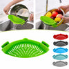 Image of Silicone Anti-spill Pot Strainers Liquid Funnel Baking Batter Deflector Anti-spill Drain Pans Kitchen Cooking Tool - Shopiment