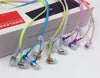 Image of High Quality Full Glowing Earphone With Mic Luminous with Light Metal Zipper - Shopiment