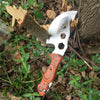 Image of 4 pieces Outdoor Multi Folding Survival Tools Knife + Axe + Wrench + Saw Travel - Shopiment