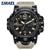 Image of Men Military Watch 50m Waterproof Wristwatch LED Quartz Clock Sport Watch - Shopiment