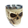 Image of 3D Skull Mug Coffee Tea Skull Knight Tankard Dragon Drinking Double Wall Stainless Steel Cup - Shopiment