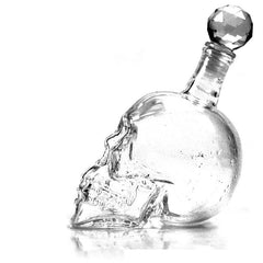 4 Sizes Crystal Skull Bottles 125ML 350ML 550ML 1000ML