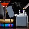 Image of Portable USB Lighter Jet Torch Rechargeable Windproof Plasma Arc - Shopiment