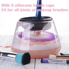 Electric Makeup Brush Cleaner & Dryer Set