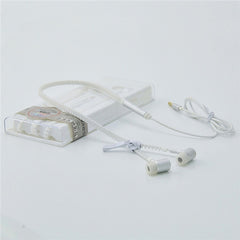 High Quality Full Glowing Earphone With Mic Luminous with Light Metal Zipper