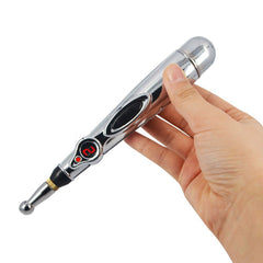 Electronic Acupuncture Pen 9 Grades Adjustable Meridians Energy Heal Massage Pen Body Head Leg Massageadores Face Lift Tools