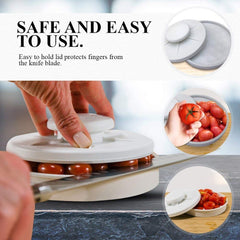 Rapid Slicer Food Cutter Slice Tomatoes Vegetables Non-Slip Gadget Holder Kitchen Accessories Kitchen Tools - Shopiment