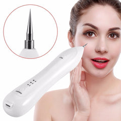 Laser Mole Removal Pen Spot Eraser Pimple Tattoo Black Spot Remover USB Charging - Shopiment