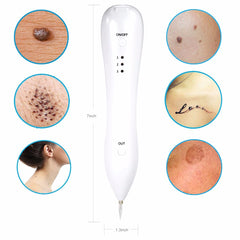 Laser Mole Removal Pen Spot Eraser Pimple Tattoo Black Spot Remover USB Charging