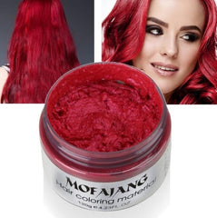 Fashion Unisex Colour Hair Wax Dye Colour Styling Temporary Colours Cream