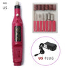 Image of Electric Manicure Machine Nail Drill Pen Pedicure File Polish Shape Tool Nail Art Feet Care - Shopiment