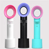 Image of Portable USB Rechargeable Bladeless Fan Without blade With 3 Fan Speed Level - Shopiment