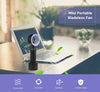 Image of Portable USB Rechargeable Bladeless Fan Without blade With 3 Fan Speed Level - Shopiment