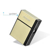 Image of Usb Lighter Electric Cigarette Case Over Windproof Rechargeable Flameless Lighter - Plasma Lighter - Shopiment