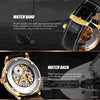 Image of Black Gold Men Mechanical Watch Montre Homme Man Watches - Shopiment