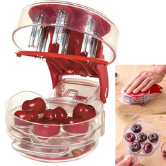 Cheery Cherries Seed Removing Tool Home Office Travel Fruit Stone Extractor Remover